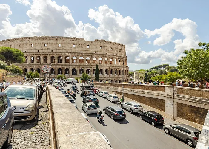 Colosseum 1 Min Design With Private Courtyard Apartament *